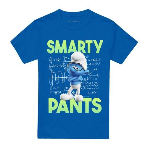 The Smurfs Unisex Adult Smarty Pants T-Shirt