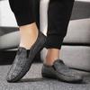 Fashion Men's Casual Shoes Fashion Loafers Moccasins Slip On Man Flats Comfortable Male Driving Leather Shoes Chaussure Homme Cuir