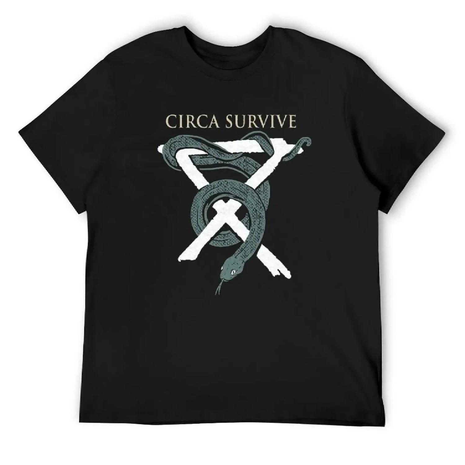 Circa Survive T-Shirt gifts for boyfriend sports fans Funny t-shirt mens t shirt graphic S
