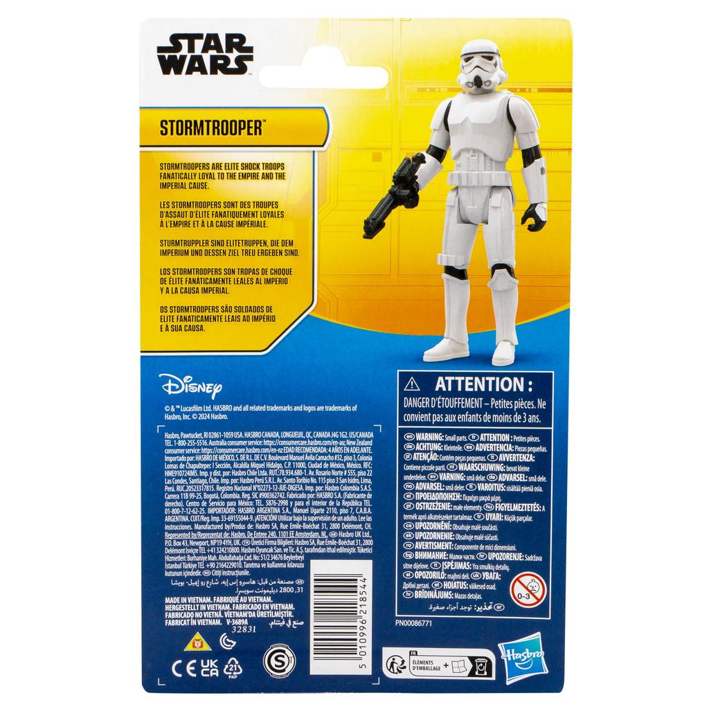 STAR WARS Epic Hero Series Stormtrooper 4-inch Action Figure & Accessories, Toys for Boys and Girls Ages 4 and Up