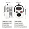 2500W High Temperature Pressurized Steam Cleaner Small Handheld Rapid Heating Steam Cleaning Machine
