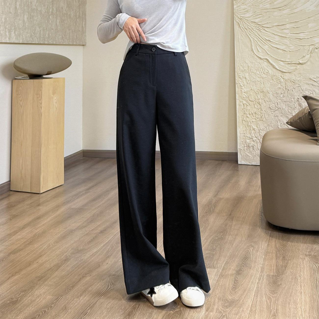 

Original Wide-Leg Casual Trousers, Lightweight Breathable Sun-Protection, Floor-Length, Versatile New Design XL