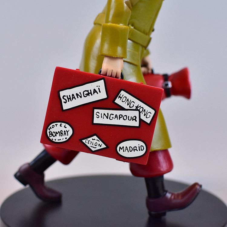 TINTIN Adventures: Detective Style Snowy Dog Figure Ornament - Free Shipping