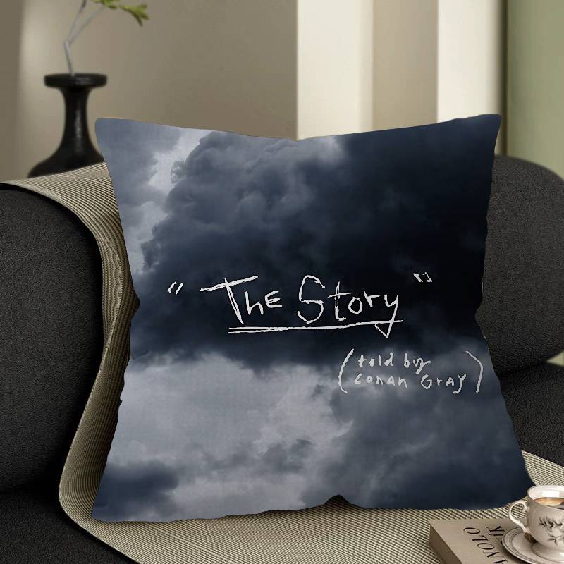 Kid KKrow Conan Gray Pillow Cover Design Cushion Cover Decor Holiday Decorati