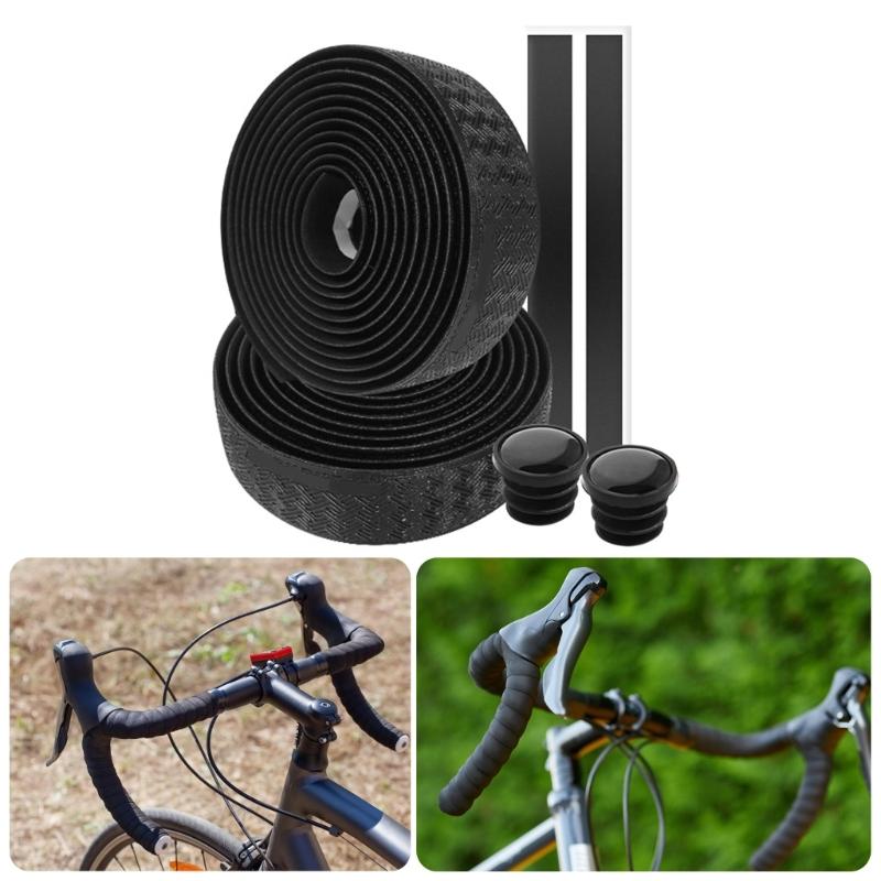 Bicycles Handlebar Grip Tape Wrap Handle Cover Bikes Handle Cover Nonslip Cycling Handlebar Grip with Shock Absorbing