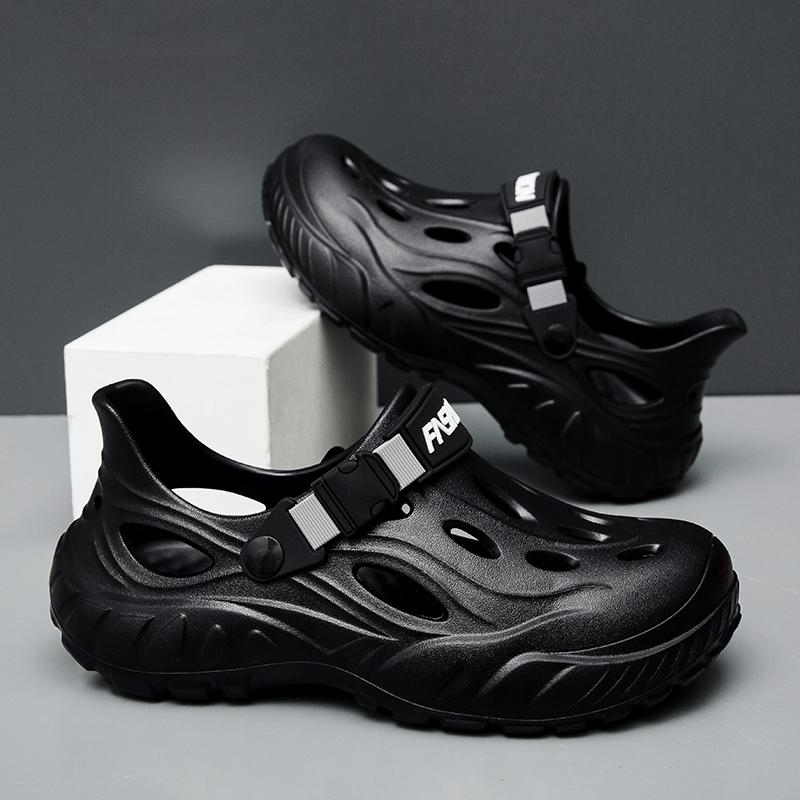 Beach Slides Breathable Clogs Men Casual Garden Shoes Non-Slip Hiking Men Outdoor Sandals Men'S Outdoor Sandals Sport Slippers