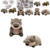 Adorable Moo Deng Plush Hippo Stuffed Animal Soft Toy For Kids And Collectors