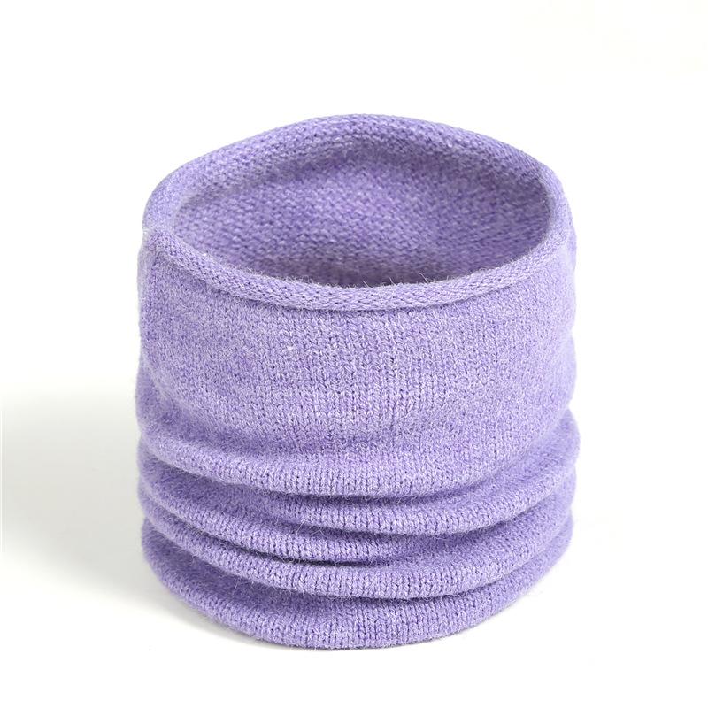 15 Colours Korean Fashion Knitted Neckerchief Winter Warm Windproof Neck Ring Scarves Cycling Ski Sport Neck Scarf Accessories