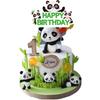 Panda Birthday Party Supplies Happy Birthday Banner Balloons Cake Decorations Panda-Themed Party Decorations