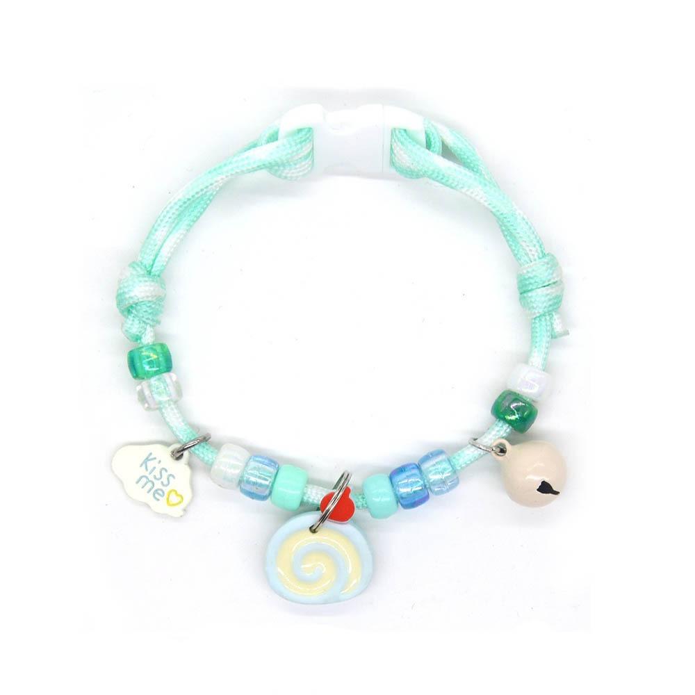 Colorful Cat Puppy Collar Braided Pet Neck Rings Cute Pet Necklace  Cat