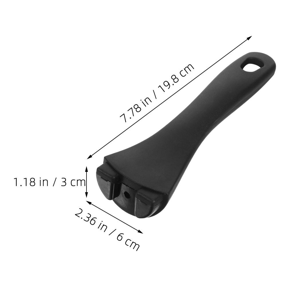 2Pcs Pan Handle Detachable Bakelite Anti Scalding Pot Handle Replacement Pot Grip Heat Resistant Cookware Supplies Kitchen чёрный