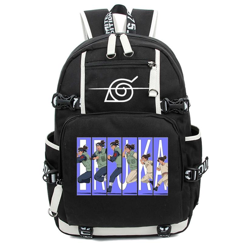 Anime Naruto Backpack for Teen Boys Girls Back To School Backpack Student Schoolbag Men Women Leisure Usb Travel Bags Rucksack