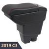 2019 C3 Car Center Armrest Box Accessories