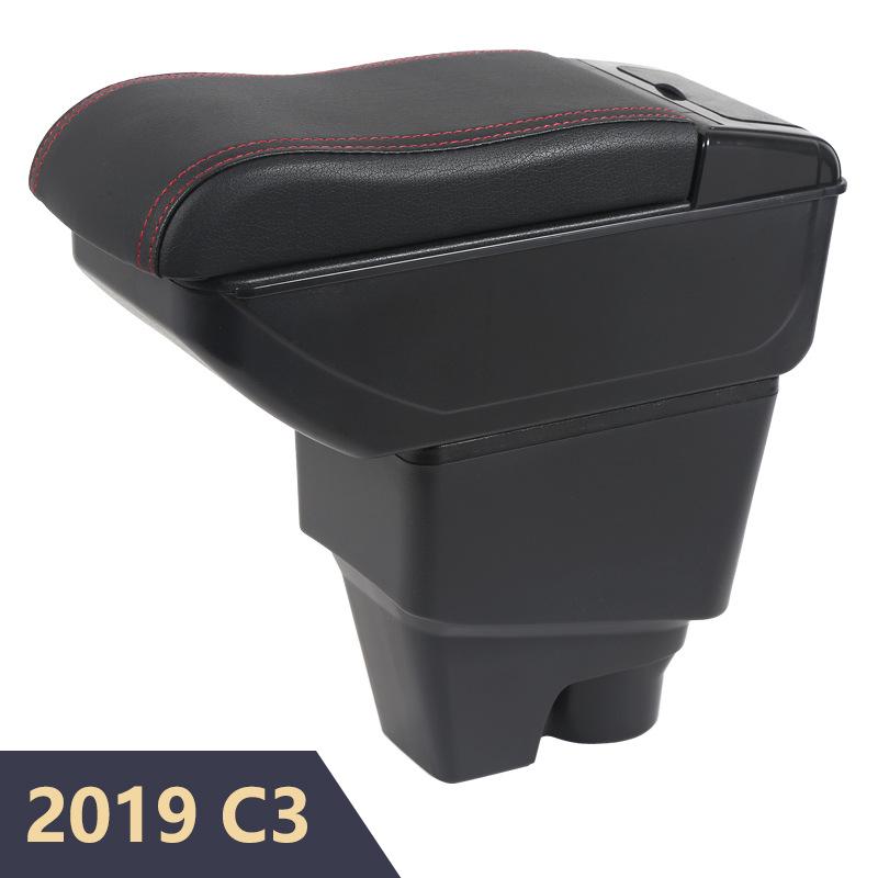 2019 C3 Car Center Armrest Box Accessories