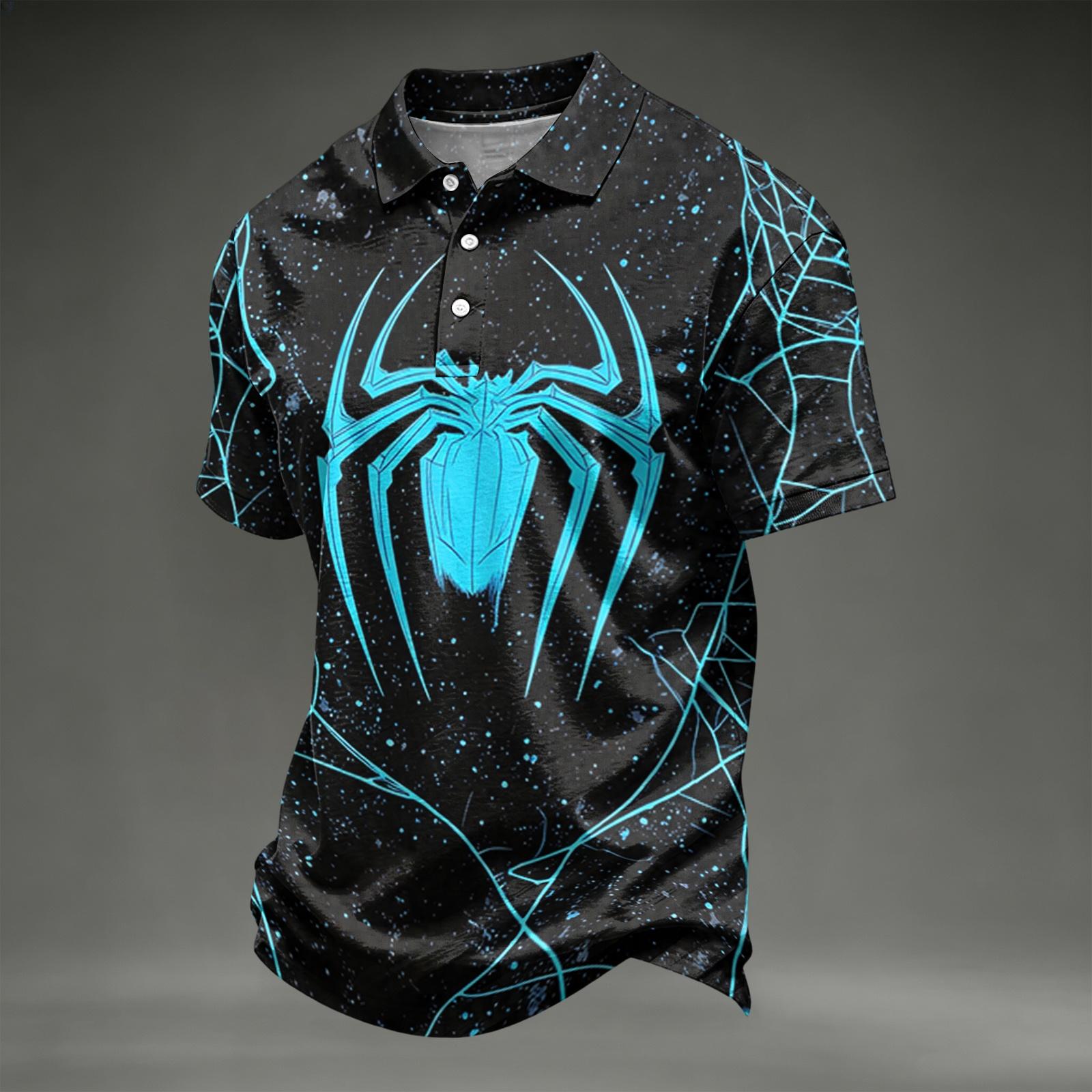 Men s Halloween Print Short Sleeve T-Shirt L