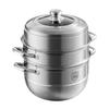 3-lagiger 304 Edelstahl-Dampfkochtopf