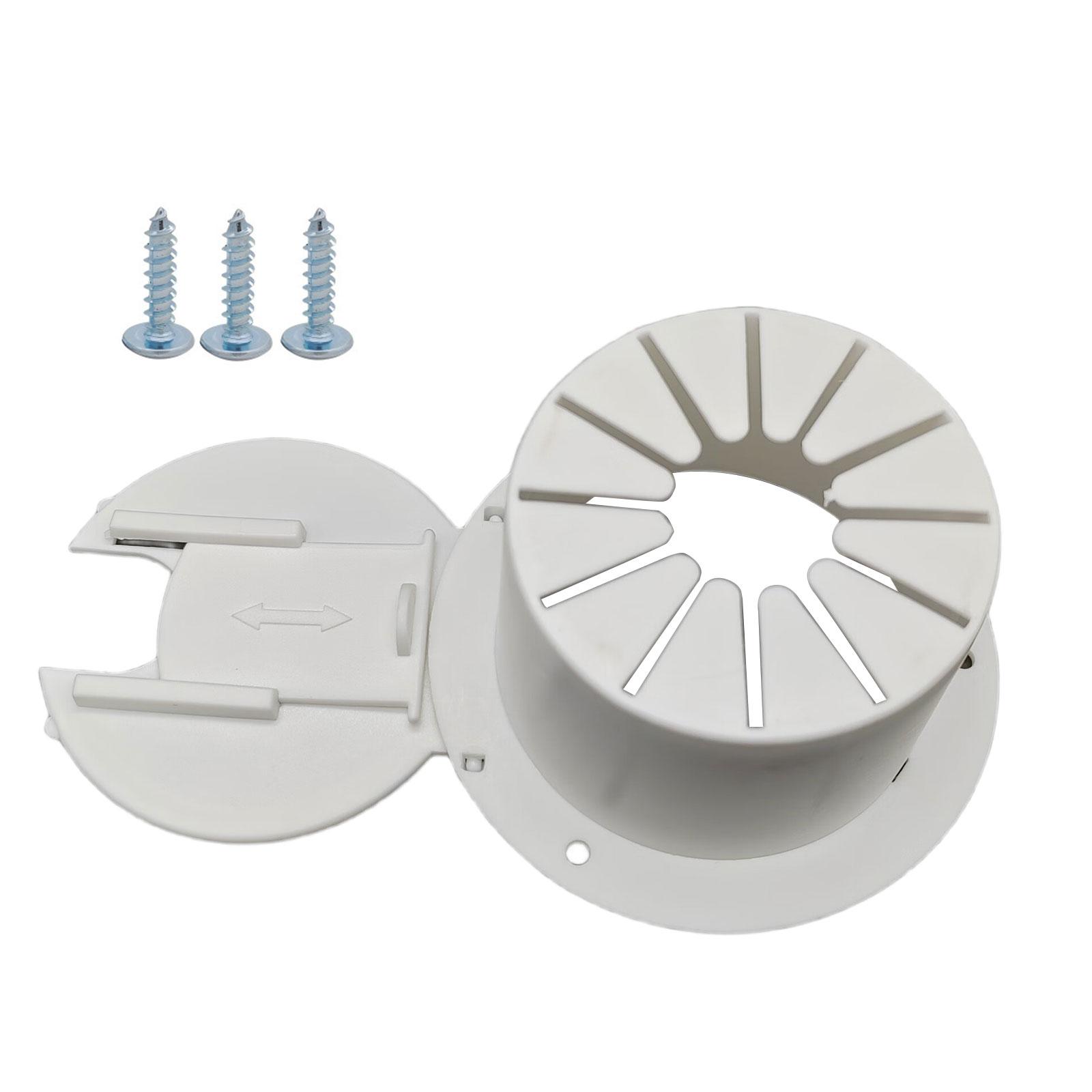 

Easy Install Cable Hatches Round Electric Cord Cover Power Cable Storage set for Campers Trailers Boats Yachts Trucks 1