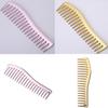 Professional Dressing Comb Metal Hair Combs For Hair Styling Long Hair Cutting Comb Short Styling Electroplated Comb