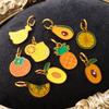 Colorful Fruit Series: Pineapple & Orange DIY Bracelet Necklace Pendant