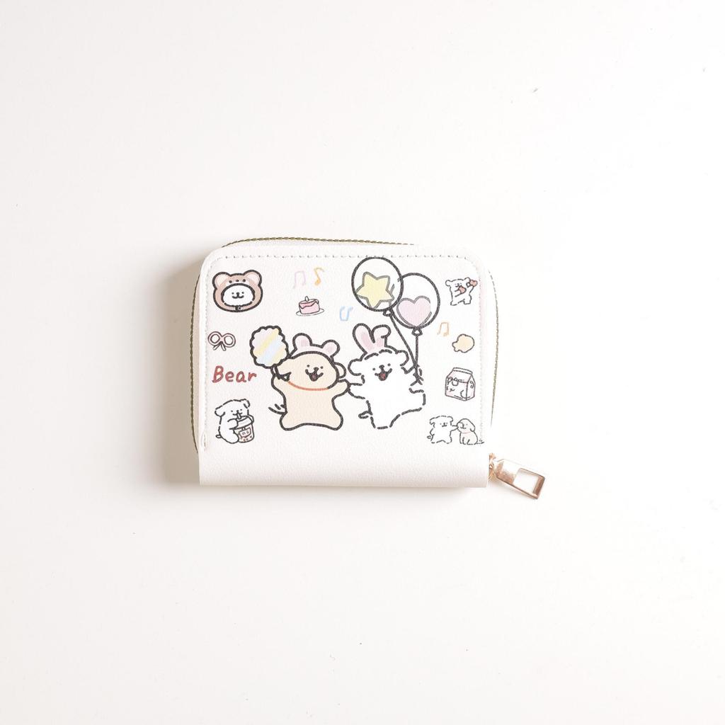 New Cute Cartoon Puppy Coin Purse & Card Holder Lanyard for Girls