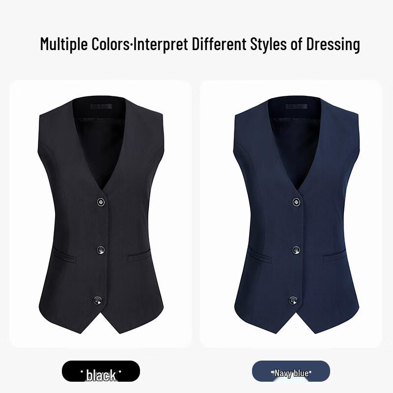Terluoman Women's Business Suit Vest