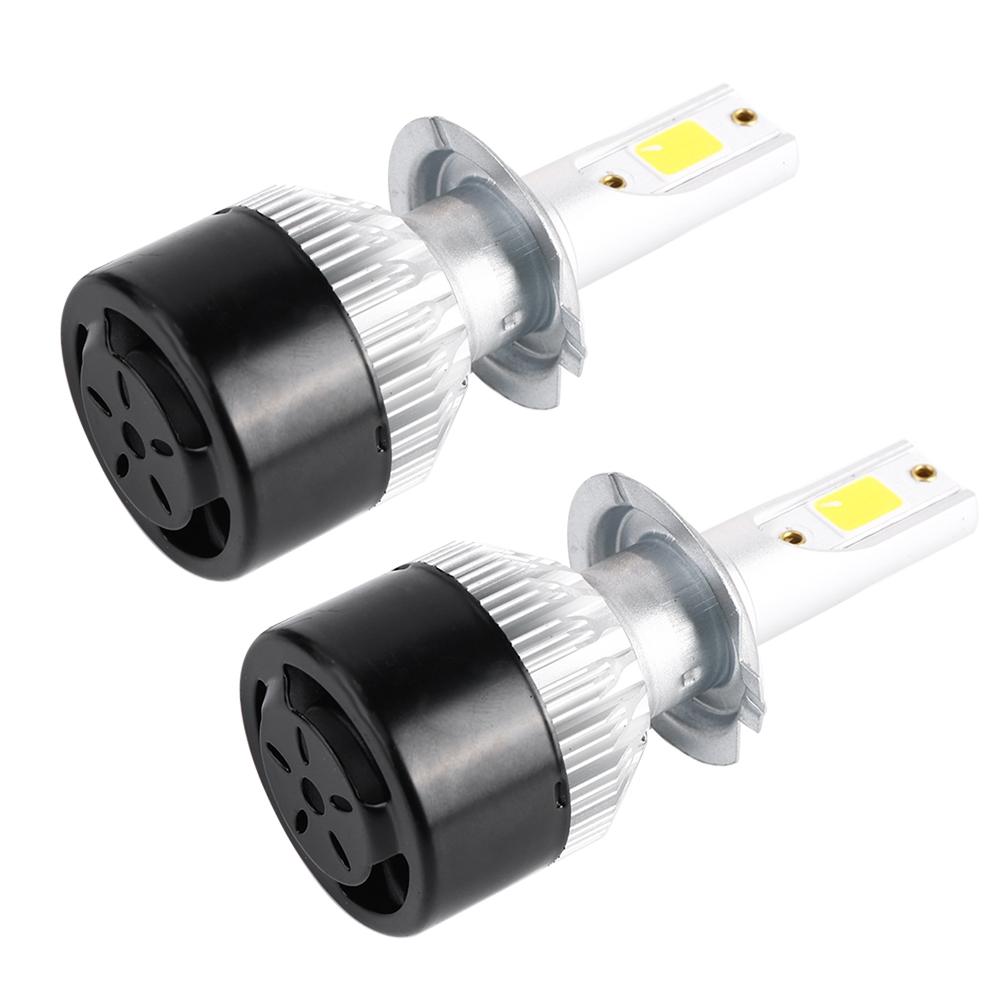 

2 шт. супер яркий автомобильный мини светодиодный комплект фар 55 Вт 6000 К для H7