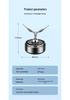 Solar-Powered Eagle Car Perfume Ornament: Slow Rotating Aromatherapy & Decoration
