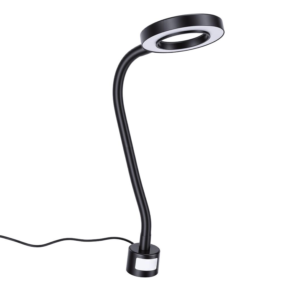 60X Magnifying Glass 10w Magnetic Magnifying Glass LED Reading Lamp with 3 Color Modes for Manicure Crafting