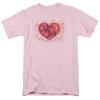 26 I Love Lucy Klassisches Logo T-Shirt Herren Lizenzierte Klassische TV-Show Hellrosa Unisex T-Shirt