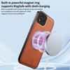 Wireless Charging Magnetic Case for Honor 400 Lite 5G Protective Cover PU Leather Hard Back Shell Coque