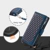 For Xiaomi Redmi 15 5G (EU) (171mm)/4G (EU) (171mm) Wallet Case Rhombus Stitching Line PU Leather Phone Cover with Wrist Strap