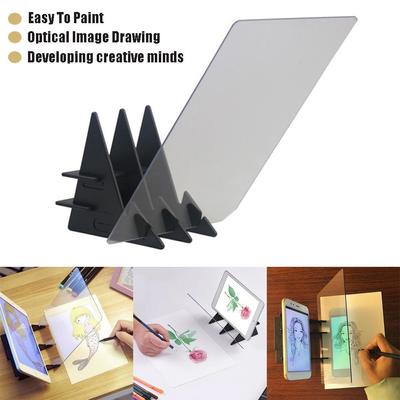 Boards Mirror Plate Optical Image Drawing Painting Stand Sketch Drawing Board Dimming Bracket