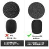 Microphone Sponge for Sound Pickup, 10 Pieces, Headset Noise Reduction, Intercom Microphone Windscreen, Megaphone Noise Reduction, Microphone Cover,