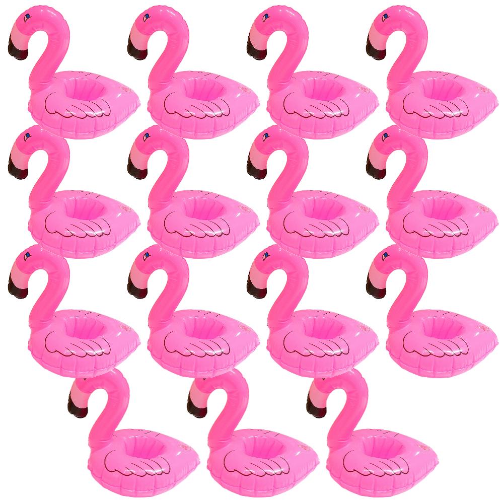 20-1pcs Float Inflatable Drink Cup Holder Pvc Floating Drink Cup Holder Pool Beach Inflatables Summer Holiday Product