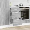 Under Cabinet Lyon Grey Sonoma 40 X 46 X 81.5 Cm Particleboard