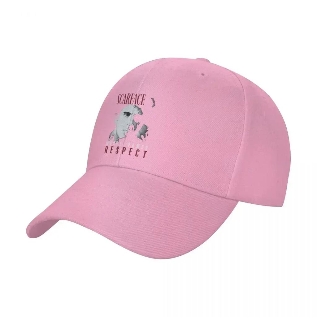 Scarface Money Baseball Cap Unisex Women HipHop Trucker Hat Retro Music Dad Hat Breathable Polyester Racing Cap Summer Hat
