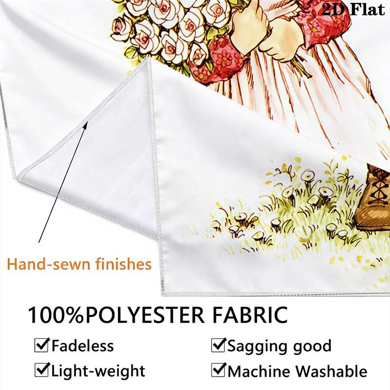 Sarah Kay Wall Tapestry Aesthetic Wall Hanging Printed Fabric Blanket Decorative Tapestries for Bedroom Living Room Home Decor