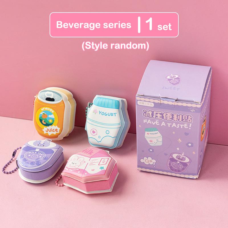 Mini přenosný roztomilý kreslený poznámkový blok ve speciálním tvaru herní konzole tvar samolepicí bloček přenosná kniha zpráv dekompresní kniha