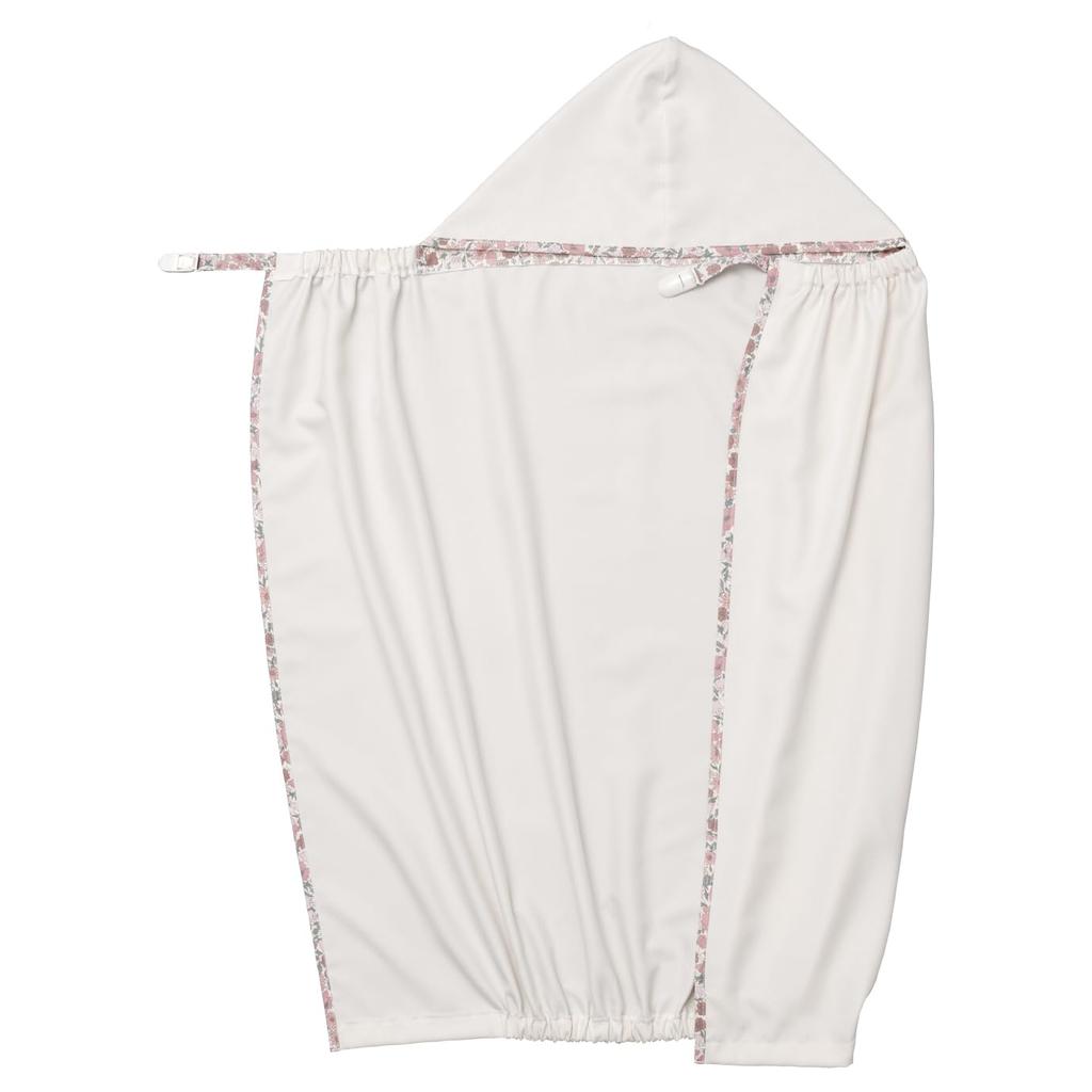 Baby Carrier UV Made in Japan Cape, Liberty, Ivory,