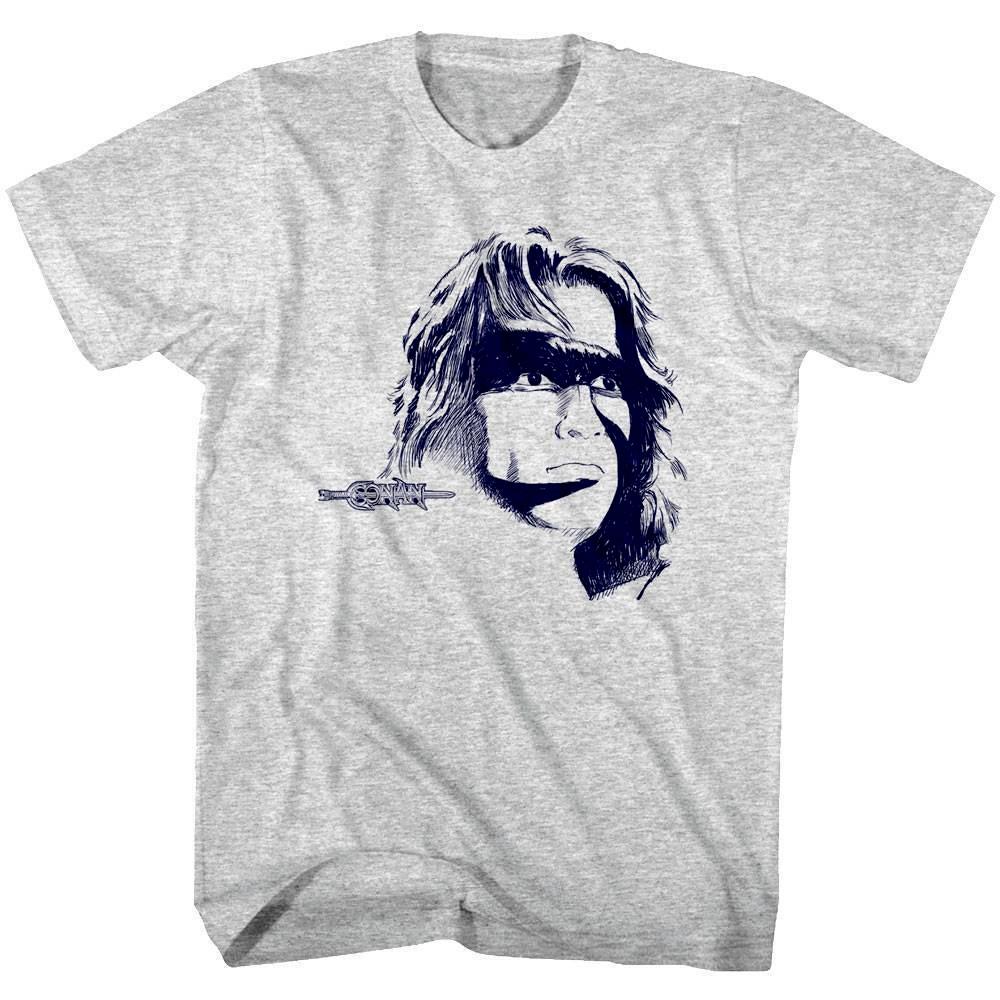 Conan the Barbarian War Paint Men T Shirt XL