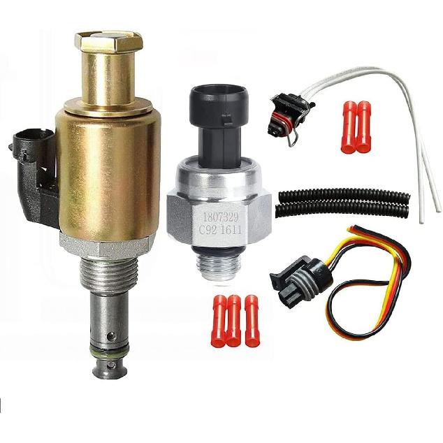 7.3 IPR Valve Injector Pressure Regulator & ICP Control Sensor with Pigtail Compatible with Ford F250 F350 F450 F550 Super Duty E350 E450 E550