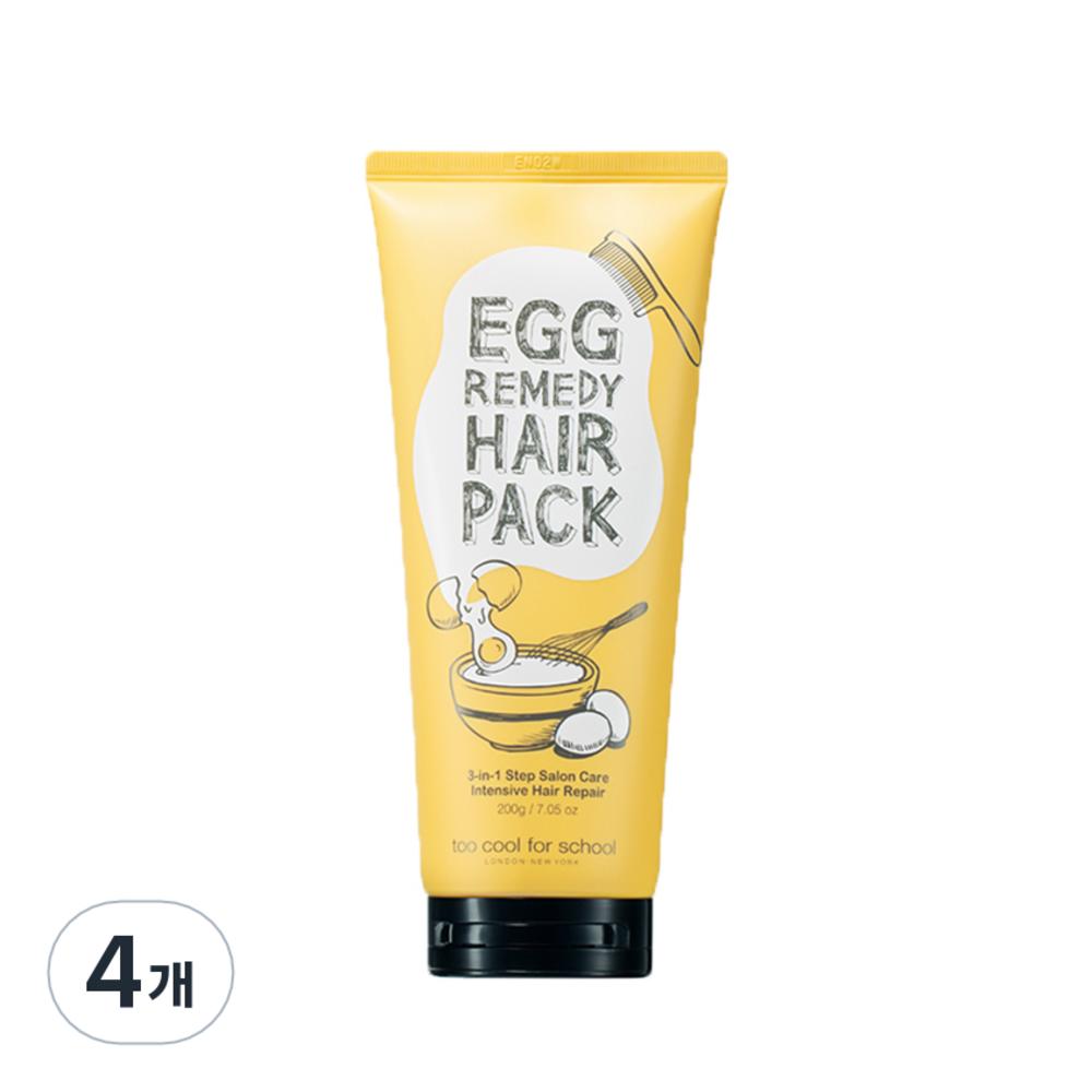 Too Cool for School Mascarilla Capilar Remedio para Huevo 200g 4 uds