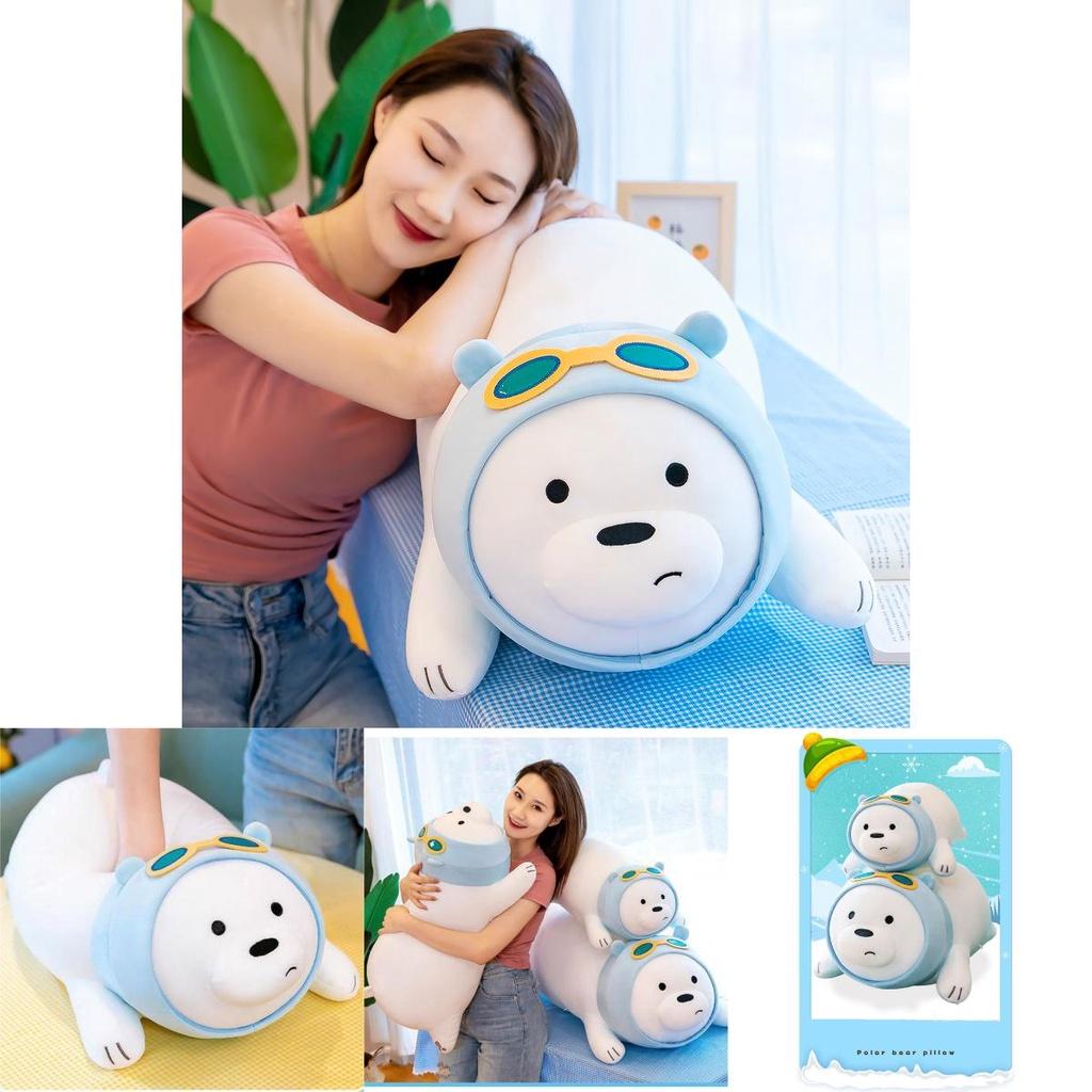 Cute Plush Polar Bear Stuffed Animal Toy