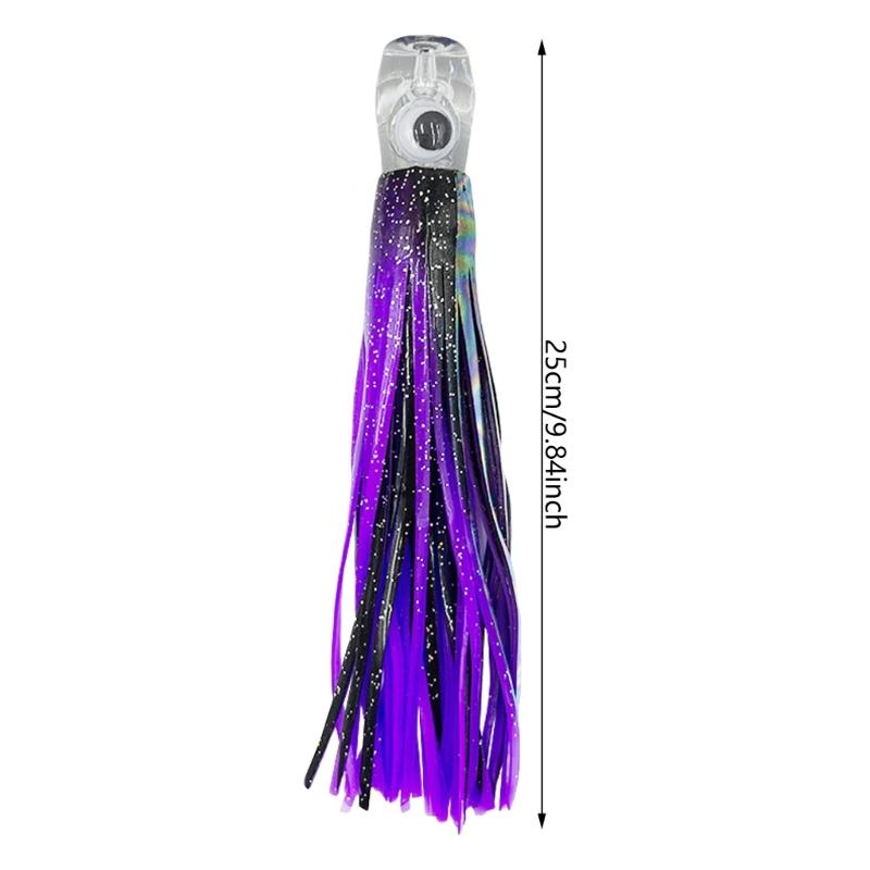 Skirts Saltwater Trolling Fishing Lures Plastic Fish Lures Baits Soft Fishing Lures Octopuses Squid Skirt Fishing Lures