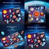 Wooden Childrens Space Education Puzzle With Solar System And Planets For Learning And Cognitive Development