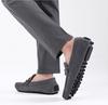 Men's K1006 Moccasins Loafers – Spring/Summer Suede Slip-On, Low-Top, Flat Bottom, Large Size Casual Driving Shoes.