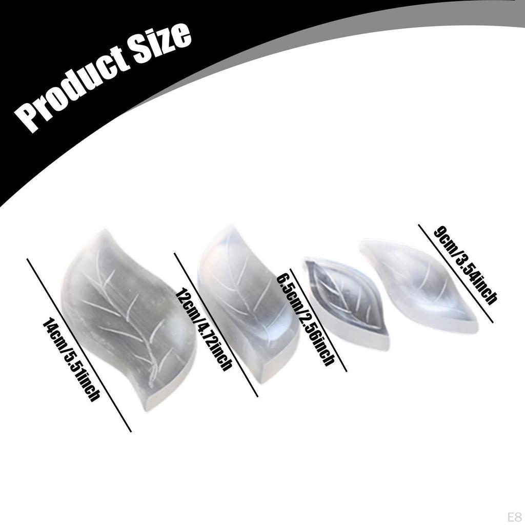 Selenite Charging Plate Bowl Display Container Holder Jewelry Decorative Tray for Valentine's Day