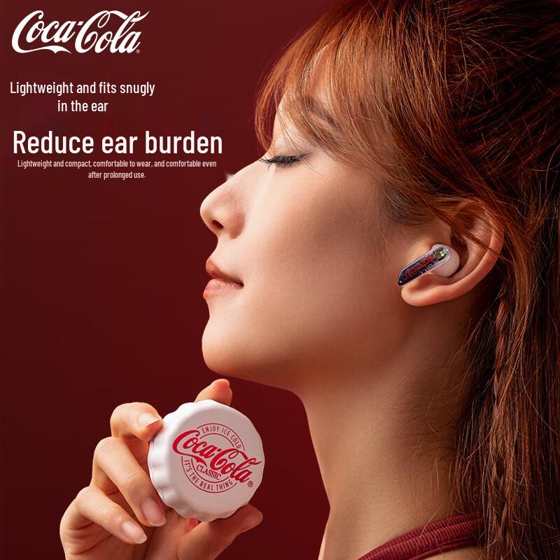 Coca-Cola Kabellose Bluetooth Semi-In-Ear Ohrhörer