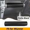 Matte Black Front Passenger Dashboard Panel Cover Trim Bezels For 4Runner 2010+