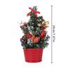 20cm Gift Party Decor Navidad Decoration Artificial Plant Table Xmas Tree Mini Christmas Tree Desktop Ornament